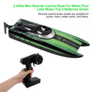 2.4Ghz Mini Remote Control Boat For Water Pool Lake Water Toy 2 Batteries Orange