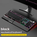 K1000 Mechanical Keyboard Wired 104-key Red Switches Gaming E-Sports Customized