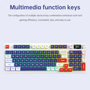 98-Key 2.4G Wireless Bluetooth Three-Mode Mechanical Keyboard DIY Customized RGB