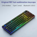 98-Key 2.4G Wireless Bluetooth Three-Mode Mechanical Keyboard DIY Customized RGB