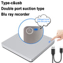 4K Genuine Burner External USB 3.0 Player DVD CD BD Recorder Drive Silver