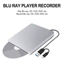 4K Genuine Burner External USB 3.0 Player DVD CD BD Recorder Drive Silver