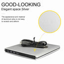 4K UHD Genuine Burner External USB 3.0 Super Slim DVD BD Recorder Drive Silver