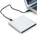 4K UHD Genuine Burner External USB 3.0 Super Slim DVD BD Recorder Drive Silver
