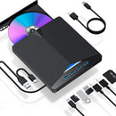 7 IN 1 BD Burner External USB 3.0 Slot In DVD RW CD Writer Portable Drive Laptop
