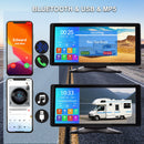 10.36 " Monitor DVR Driving Video Recorder Touch Screen for RV Truck Bus + 4Pcs Rear View Backup Camera Fedex Express