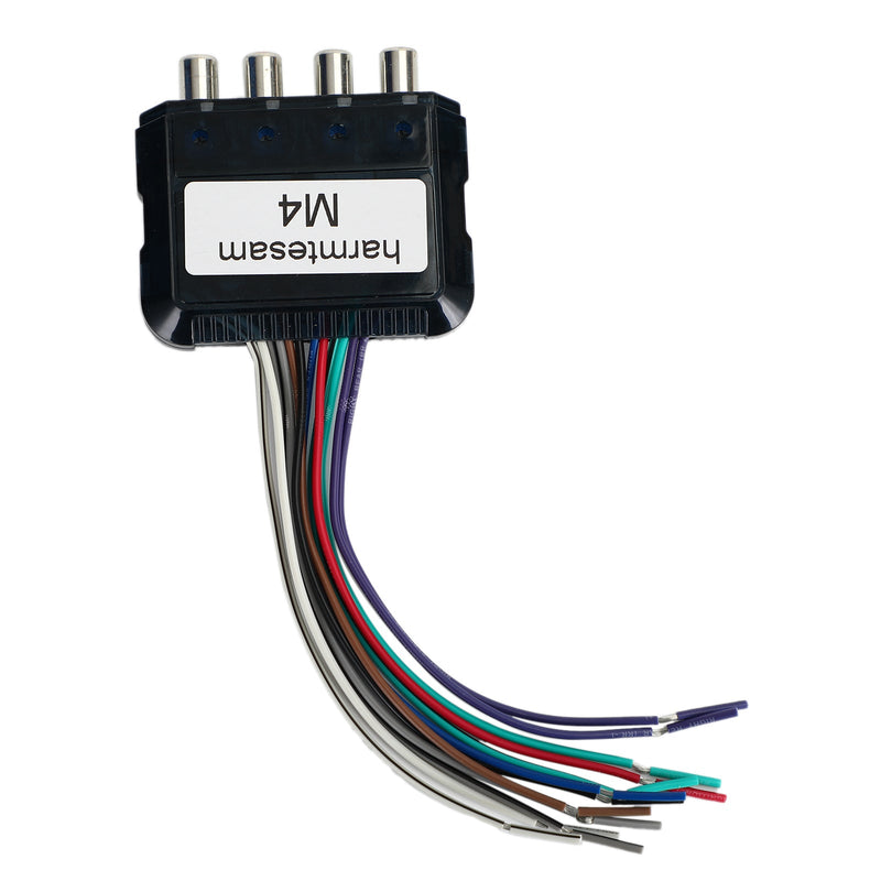 Subwoofer 4Channel High To Low Audio Converter With Power Amplifier Control Wire