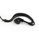 1Pcs 2Pin Ear-Hook Nylon Headset PTT Mic For Midland GXT550 GXT650 LXT80 Radio