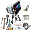 Rotatable 10.1" Android 2DIN Car Stereo Radio Head Unit MP5 Player + 4LED Camera