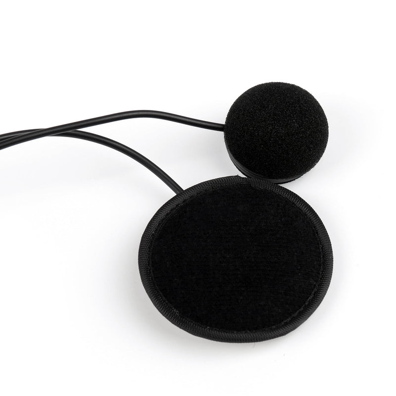 Race PTT Motorcycle Helmet Way Radio Headset Two Tactical For Kenwood Baofeng