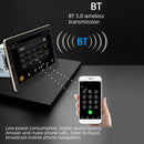 Rotatable 10.1" Android 2DIN Car Stereo Radio Head Unit MP5 Player + 4LED Camera
