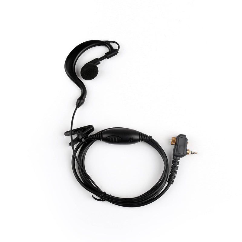 1x Earpiece PTT Headset Mic For Motorola Two Way Radio MTP850/MTH600/MTH650/800