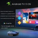 G96max x4s Smart Android 11.0 TV Box Quad Core 8K Dual Band WIFI Media Player