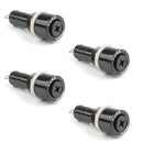 SCI R3-22 Panel Mount Chassis Fuse Holder For 6x30mm Glass Fuses 10A 250V