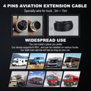 7 " Monitor DVR Driving Video Recorder with Car Charger for RV Truck Bus + Rear View Backup Camera