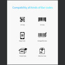 Automatic USB Laser Scan Barcode Scanner 2 In 1 1D+2D Code Reader Gun with Stand