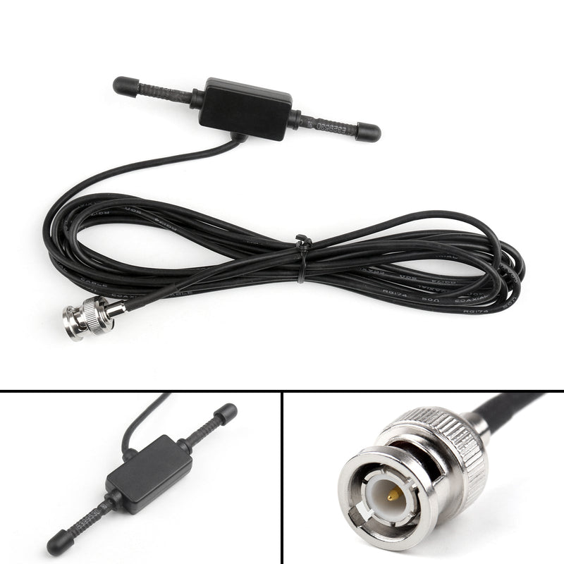 Scanner Antenna For Uniden Motorola Radio BNC Glass Mount 4" Mobile Full Band