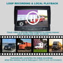 7 " Monitor DVR Driving Video Recorder for RV Truck Bus + 2Pcs Rear View Backup Camera