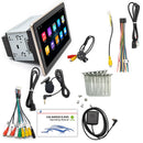 Rotatable 10.1" Android 2DIN Car Stereo Radio Head Unit MP5 Player + 4LED Camera