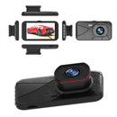 4" IPS HD 1080P Camera Car DVR Dual Lens Screen Front Rear Dash Cam Night Vision
