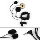 1x Helmet Tactical Motorcycle Headset PTT For Yaesu Vertex VX-3R/5R/1R/168/160