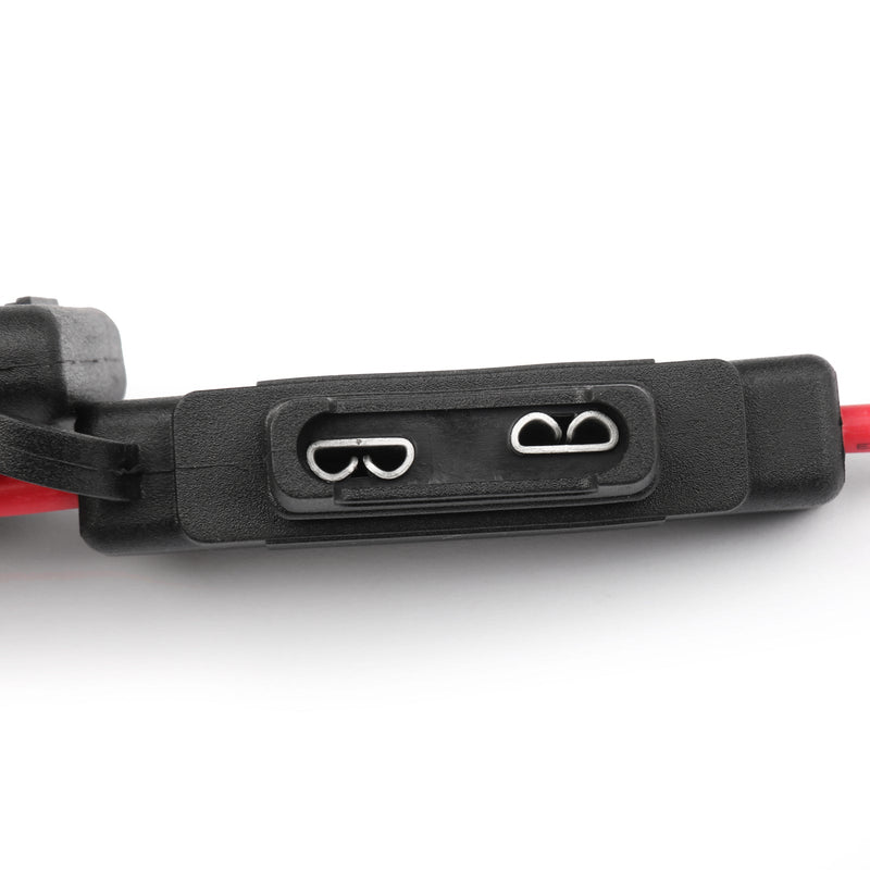 1Pcs Maxi Blade Fuse Holder APX Waterproof 8AWG In-Line Wire For Car
