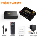 G96mini Smart Android 11.0 TV Box Quad Core 4K WIFI 64bit HD Media Stream Player