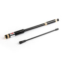 1Pcs AL-800 High Gain Dual Band Extendable Antenna BNC For Icom Yaesu Radio Generic