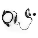 1Pcs 2Pin Ear-Hook Nylon Headset PTT Mic For Midland GXT550 GXT650 LXT80 Radio