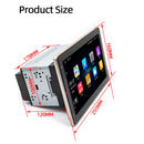 Rotatable 10.1" Android 2DIN Car Stereo Radio Head Unit MP5 Player + 4LED Camera