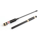 1Pcs AL-800 High Gain Dual Band Extendable Antenna BNC For Icom Yaesu Radio Generic