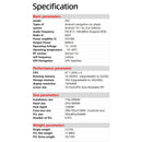 Rotatable 10.1" Android 2DIN Car Stereo Radio Head Unit MP5 Player + 4LED Camera