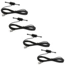 Scanner Antenna For Uniden Motorola Radio BNC Glass Mount 4" Mobile Full Band