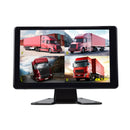 9" Monitor DVR Driving Video Recorder Touch Screen for RV Truck Bus + 4Pcs Rear View Backup Camera Fedex Express