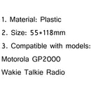 1x Front Outer Case Housing Cover Shell For Motorola GP2000 Walkie Talkie Radio