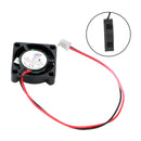 Brushless DC Cooling Blower Fan 12V 0.12A 2507S 25x25x7mm Sleeve 2 Pin Wire