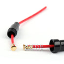 5x20mm AGC Fuse Holder Case In-line Screw Type With 20 AWG Wire Cable