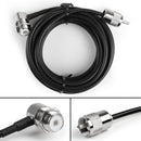 1Pcs 5M Feeder Car Radio Extension Cable For Moible Radio Antenna PL259 SO239