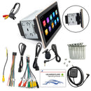 Rotatable 10.1" Android 2DIN Car Stereo Radio Head Unit MP5 Player + 4LED Camera