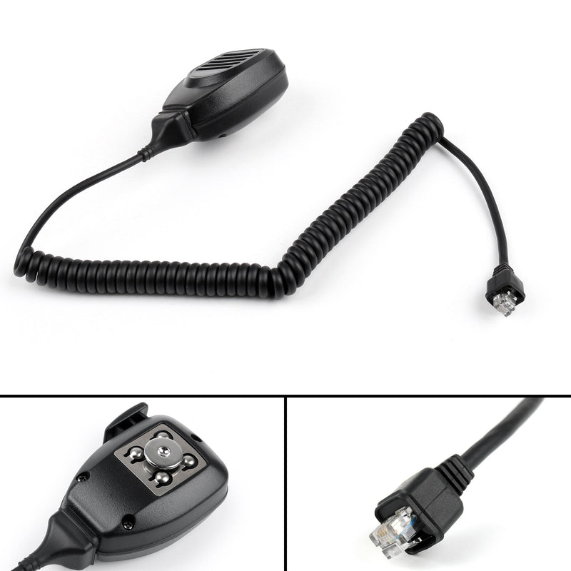 1Pcs KMC-30 6Pin Speaker Microphone For Kenwood TK768 TK868 TK760 TK808 Radio