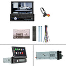 7" Telescopic Screen Stereo Radio BT FM Car MP5 Player Remote Control + Camera