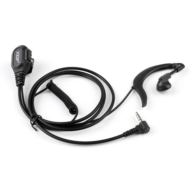 1x Earpiece Earphone PTT Mic For Yaesu Vertex Radio VX-160 VX-351/3R FT50R/60R