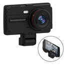 Dual Lens Car DVR Dash Cam HD 1080P 4" IPS Screen Front Rear Camera Night Vision