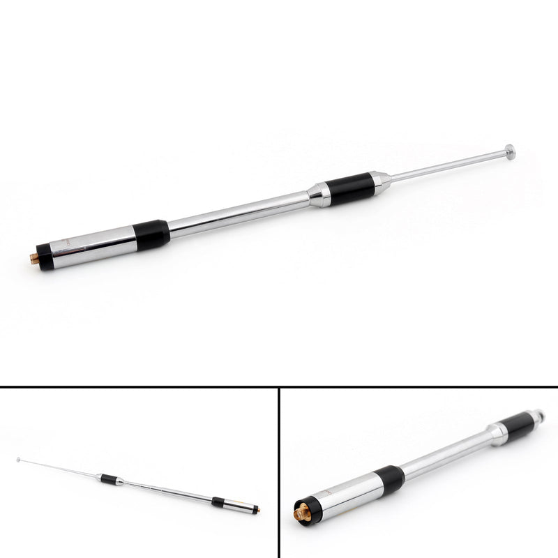 1Pcs RH770 SMA Female Telescopic Dual Band 144/430MHz Antenna For UV-5R Radio