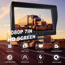 7 " Monitor DVR Driving Video Recorder with Car Charger for RV Truck Bus + Rear View Backup Camera