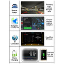 7" Telescopic Screen Stereo Radio BT FM Car MP5 Player Remote Control + Camera