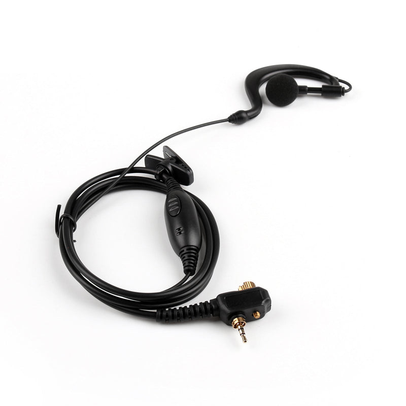 1x Earpiece PTT Headset Mic For Motorola Two Way Radio MTP850/MTH600/MTH650/800