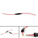 5x20mm AGC Fuse Holder Case In-line Screw Type With 20 AWG Wire Cable