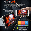 Rotatable 10.1" Android 2DIN Car Stereo Radio Head Unit MP5 Player + 4LED Camera