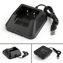 2-Way Radio DC Battery 10V Charger Radio USB Car For BAOFENG BF-UV5R UV5RA UV5RB